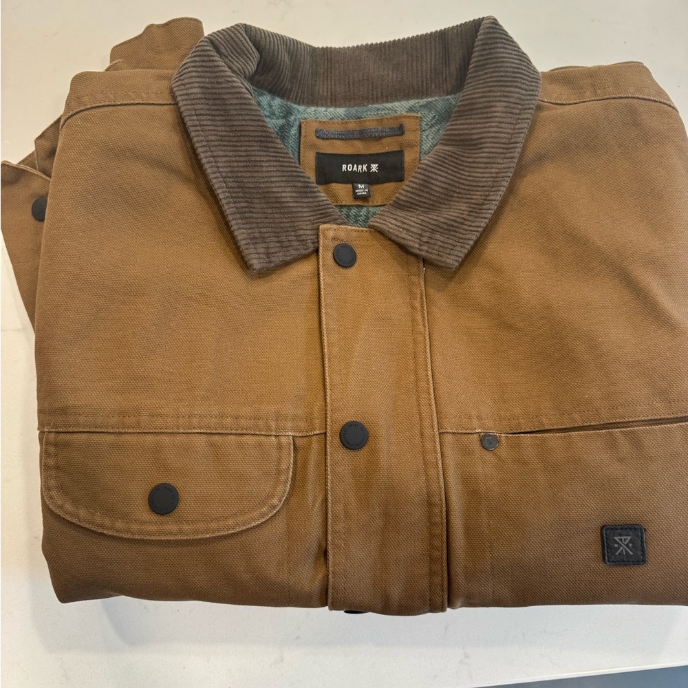 Open Roads Waxed Canvas Jacket with Corduroy Collar